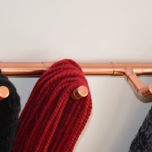 Copper Wall Hook Etsy