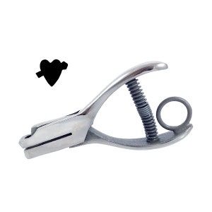 Perforatrice, coeur avec flèche, 3/16", # X31