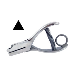 Perforatrice, triangle, 3/16", # A28