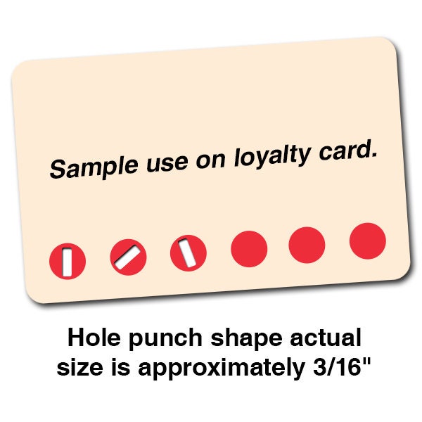 Hole Punch Rectangle 3/16 Etsy