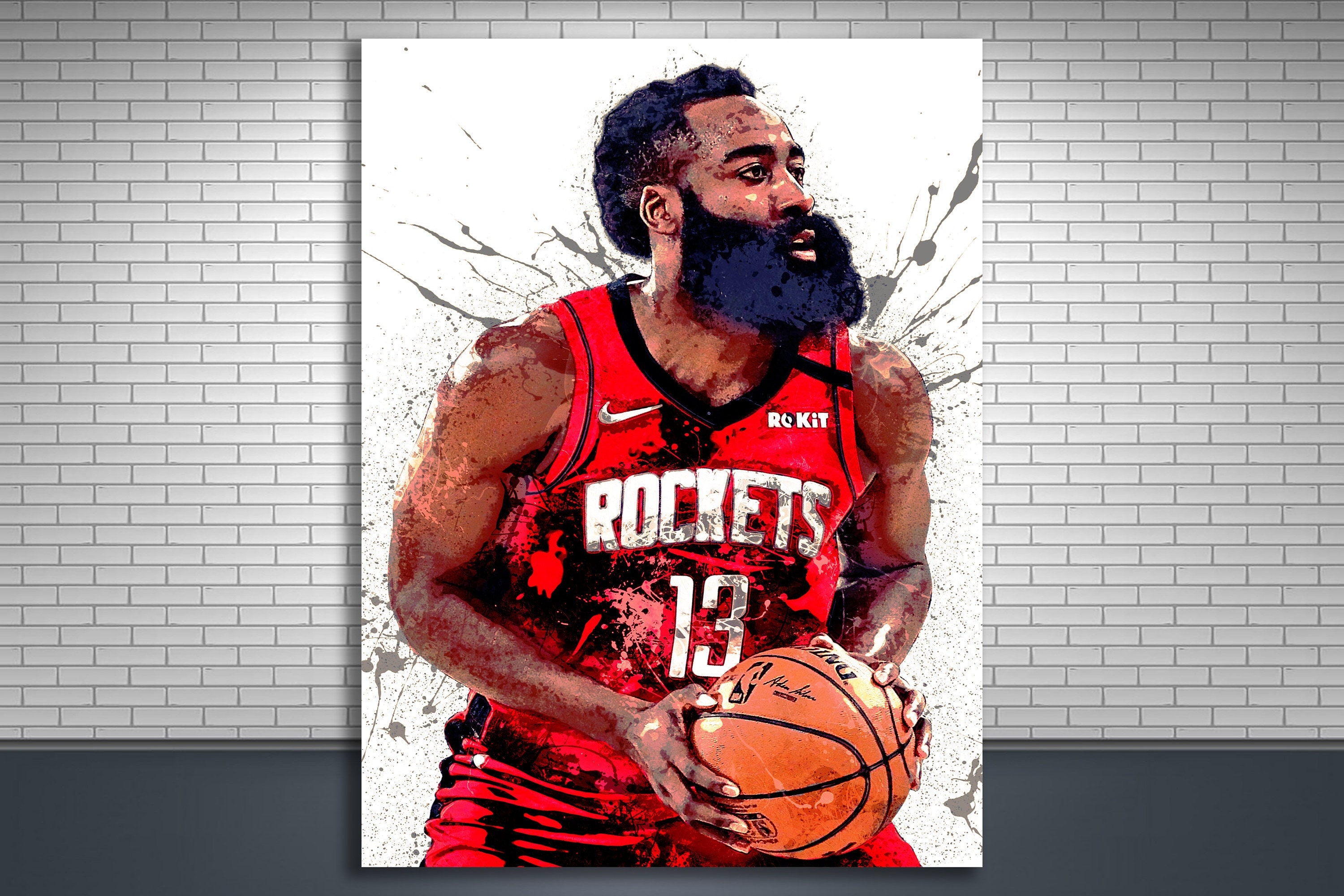 Discover James Harden Poster, Houston Rockets