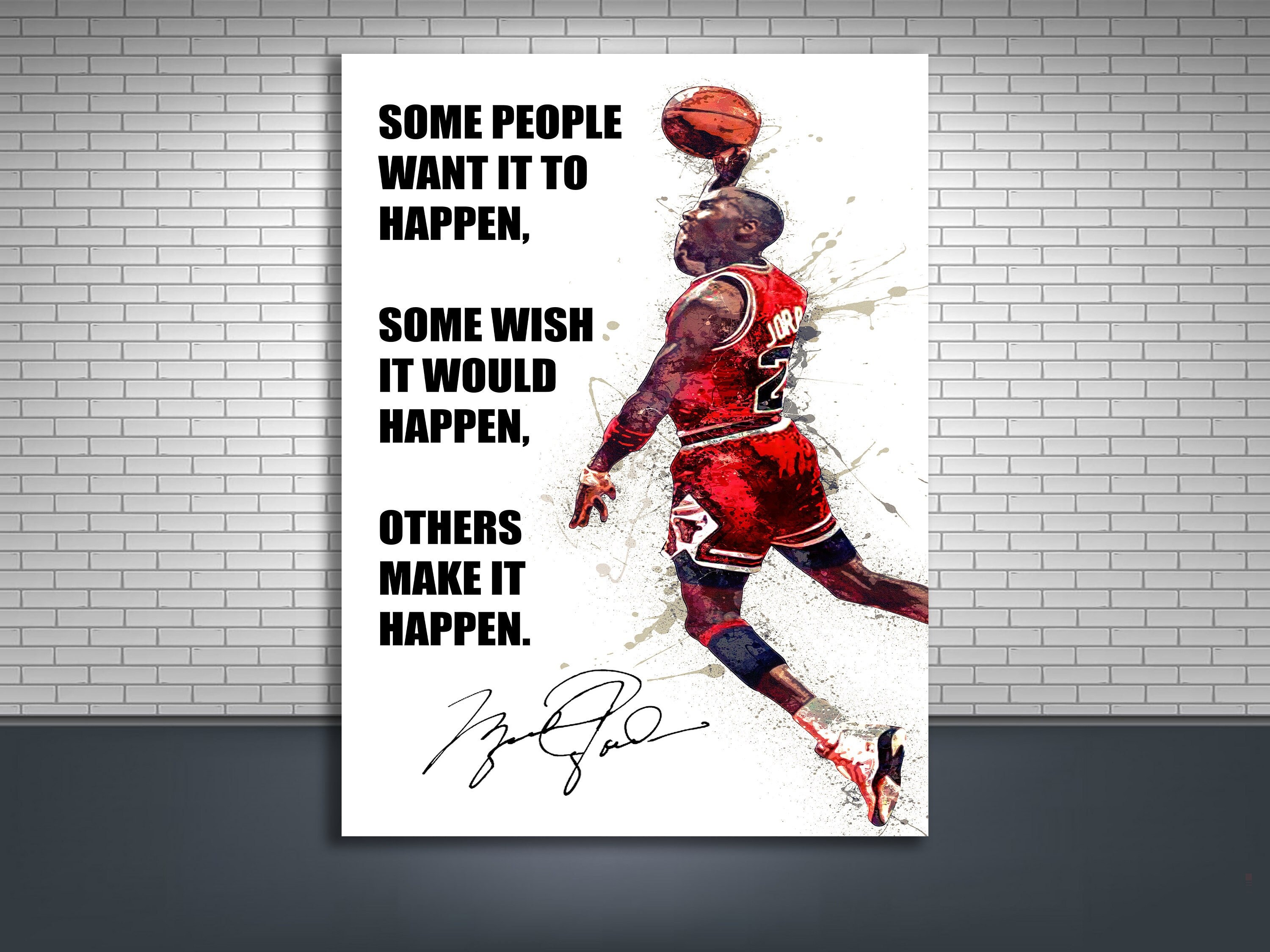 michael jordan canvas