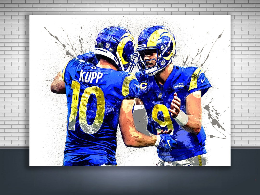 Cooper Kupp Los Angeles Rams Fanatics Authentic Framed 15 x 17 Impact Player Collage with A Piece of Game-Used Football - Limited Edition of 500