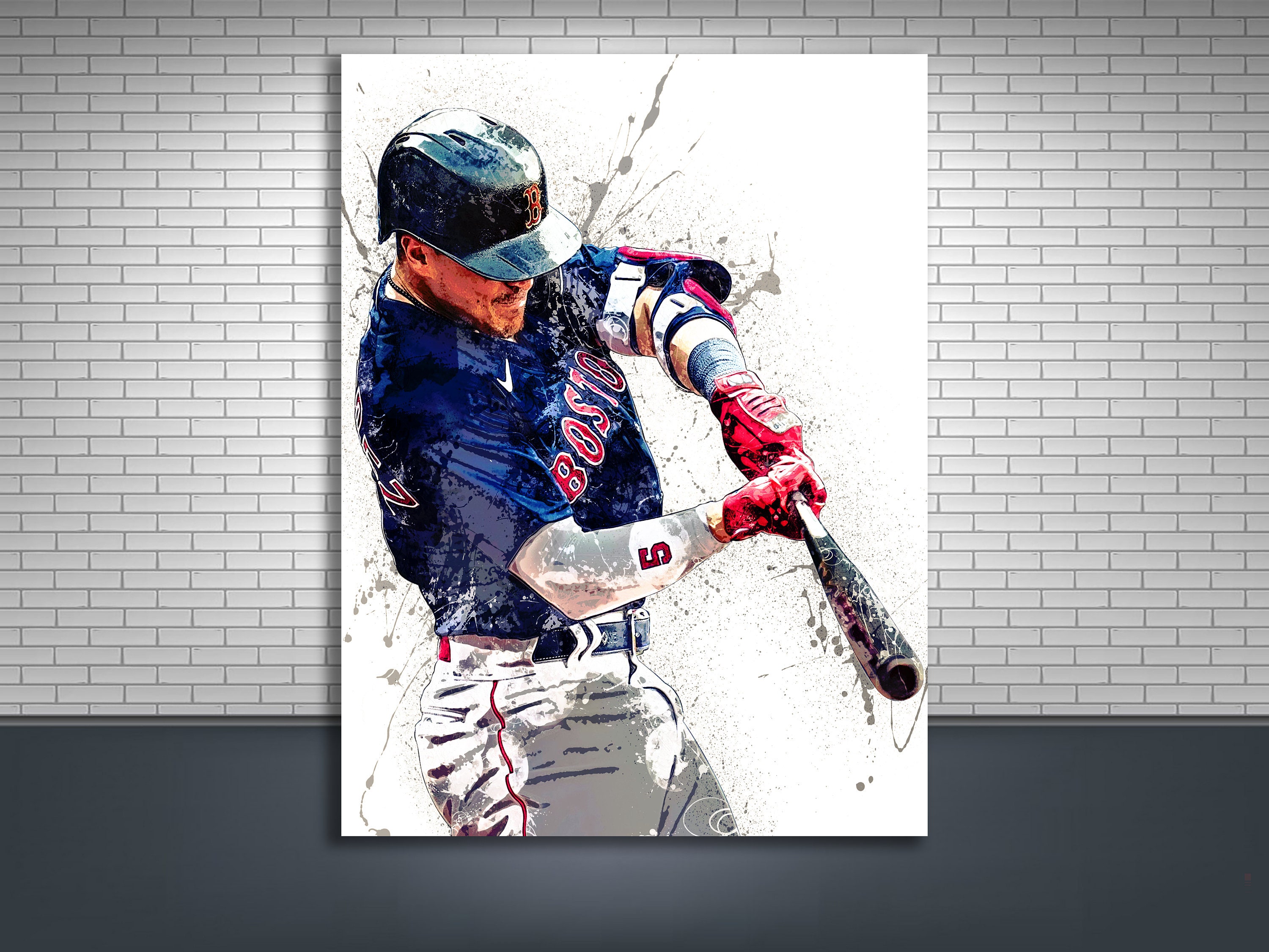 Discover Kike Hernandez Poster, Boston Red Sox Poster