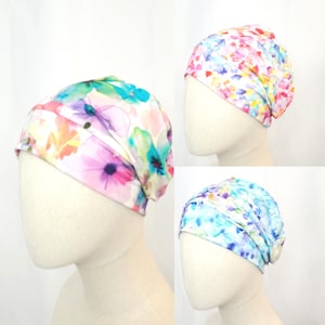 Chemo headwear for summer, bamboo knit hat