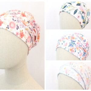 Chemo cap for a woman, lightweight