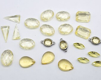 Strass Specchio Per Cucito - 180 Pezzi 6 Stili, Oro, Acrilico, Forati Per Bijoux E Abiti - Foto 10