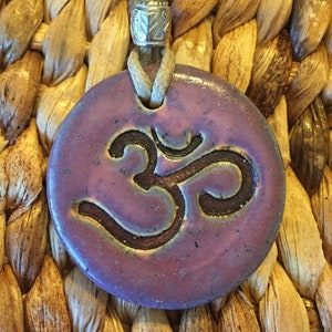 OM necklace//Energy balance necklace//Sacred  Necklace//holistic necklace//Healing Arts//Metaphysical jewelry//Spiritual Jewelry/MumGaya