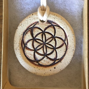 Seed of Life necklace//holistic necklace//Sacred Geometry Necklace//Sacred Geometry Jewelry//Metaphysical jewelry//Spiritual Jewelry/MumGaya
