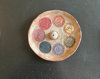 7 chakra's Wierook Brander // Wierook houder