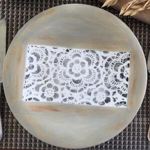 Crochet Dinner Pottery Plate, Modern Ceramic Plate, Handmade Dinnerware, Handmade pottery plate, MumGaya Ceramics