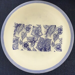 Treasure Coast Dinner Pottery Plate, Modern Ceramic Plate, Handmade Dinnerware, Handmade pottery plate, MumGaya Ceramics