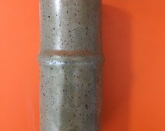 Bamboo Vase, pottery vase, Modern Ceramic vase, Handmade vase, Handmade pottery planter, MumGaya Ceramics
