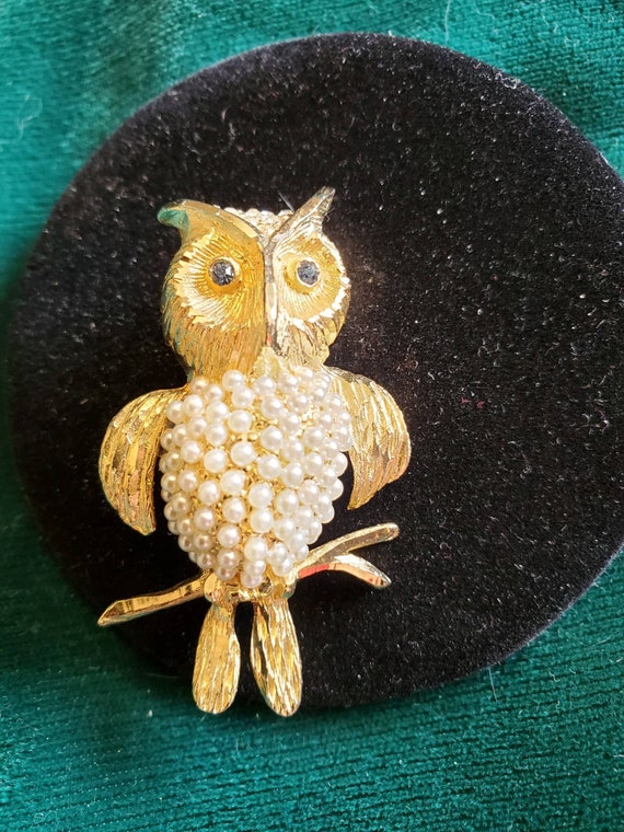 Hobe Owl Pin