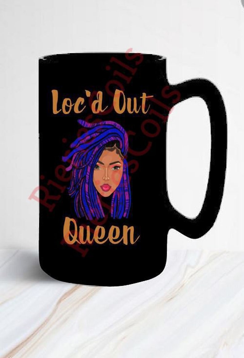 Download LOC'd Out Queen Blue Dreadlocs Black Lives Matter Design 2 ...
