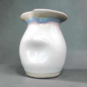 Smokey Mountain Pottery SMP Tennessee Handmade Artisan Mini Small Pinched Creamer or Vase Farmhouse
