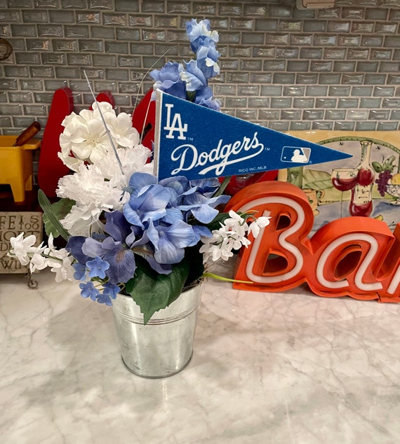 LA Dodgers Floral Arrangement 