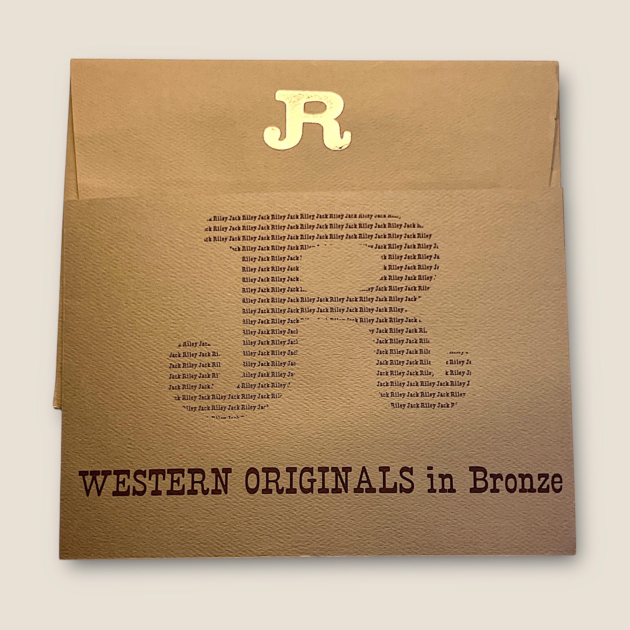 Jack Riley Western Bronze Sculpture Presentation Folio (14 Plates) - Etsy