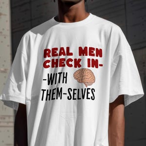 Real men check in with them selves png sublimation designs instant download
