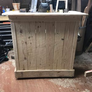 Rustic outdoor or indoor bar