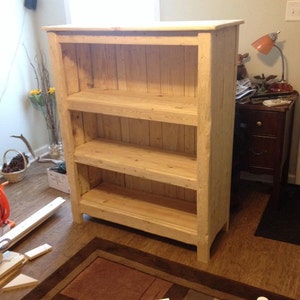 3 shelf book shelf