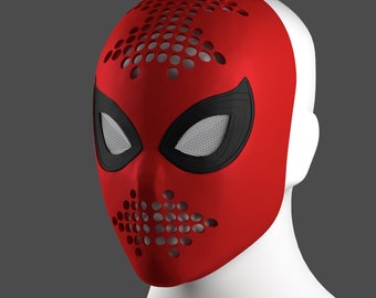 Spiderman inspired Far From Home / Homecoming Faceshell and Lenses