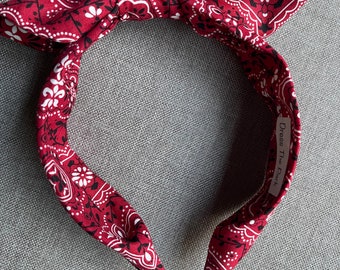 BaojunHT Bandane Retrò Fascia A Pois Stampa Morbida Sciarpa Quadrata - Foto 13