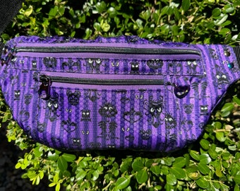 Torebki biodrowe/listonoszki z postaciami, Torba z motywem parku