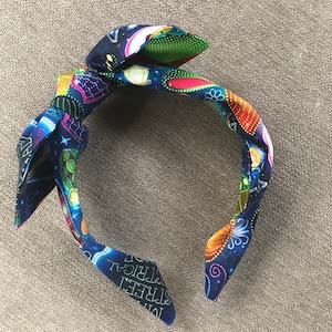 Headbands with character, Electrical parade, Main street themed bow band