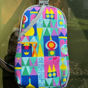 bags with character, Small World, fantasyland themed sling bag