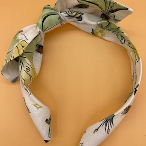 Headbands with character, Princess Tiana, Princess and the Frog themed bow band