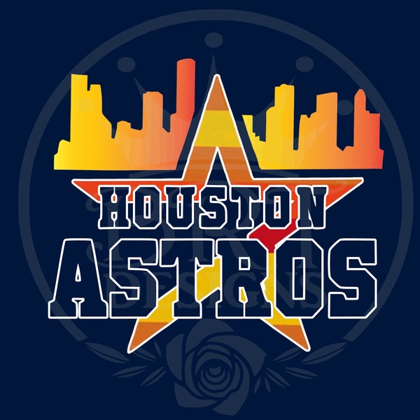 ASTROS - Houston Skyline - PNG