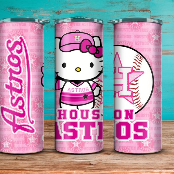 Kitty Astros tumbler wrap download for 20 oz skinny