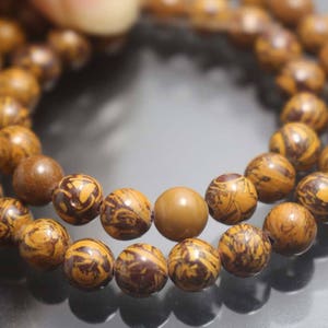 Elephant skin Jasper Gemstone Beads,6mm/8mm/10mm/12mm Smooth and Round Stone Beads,15 inches one starand