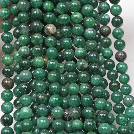 Fili Di Perle Di Pietra Mica Naturale Di Lepidolite / Viola All - Foto 12