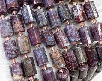10×15mm Natural pietersite Cylinder Shape Beads,Column Pietersite Gemstone Beads Bulk Supply,15 inch one strand