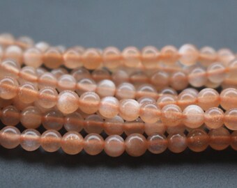 Perline Di Pietra Preziosa Sciolte In Pietra Andalusite Naturale Rotonda Da 4 Mm A 12 Mm, Per Gioielli Da 15 Pollici, Per Braccialetti E Collane - Italia - Foto 8