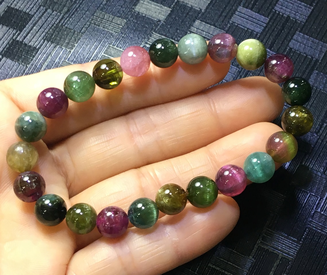 High Quality Natural Cat's Eye Tourmaline Beads Etsy