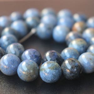Sonnenuntergang Dumortierit Perlen, 6mm / 8mm / 10mm / 12mm glatt und runden Steinperlen, 15 Zoll ein starand