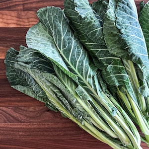 Organic Collard Green Seeds - Hand Harvested, Non GMO