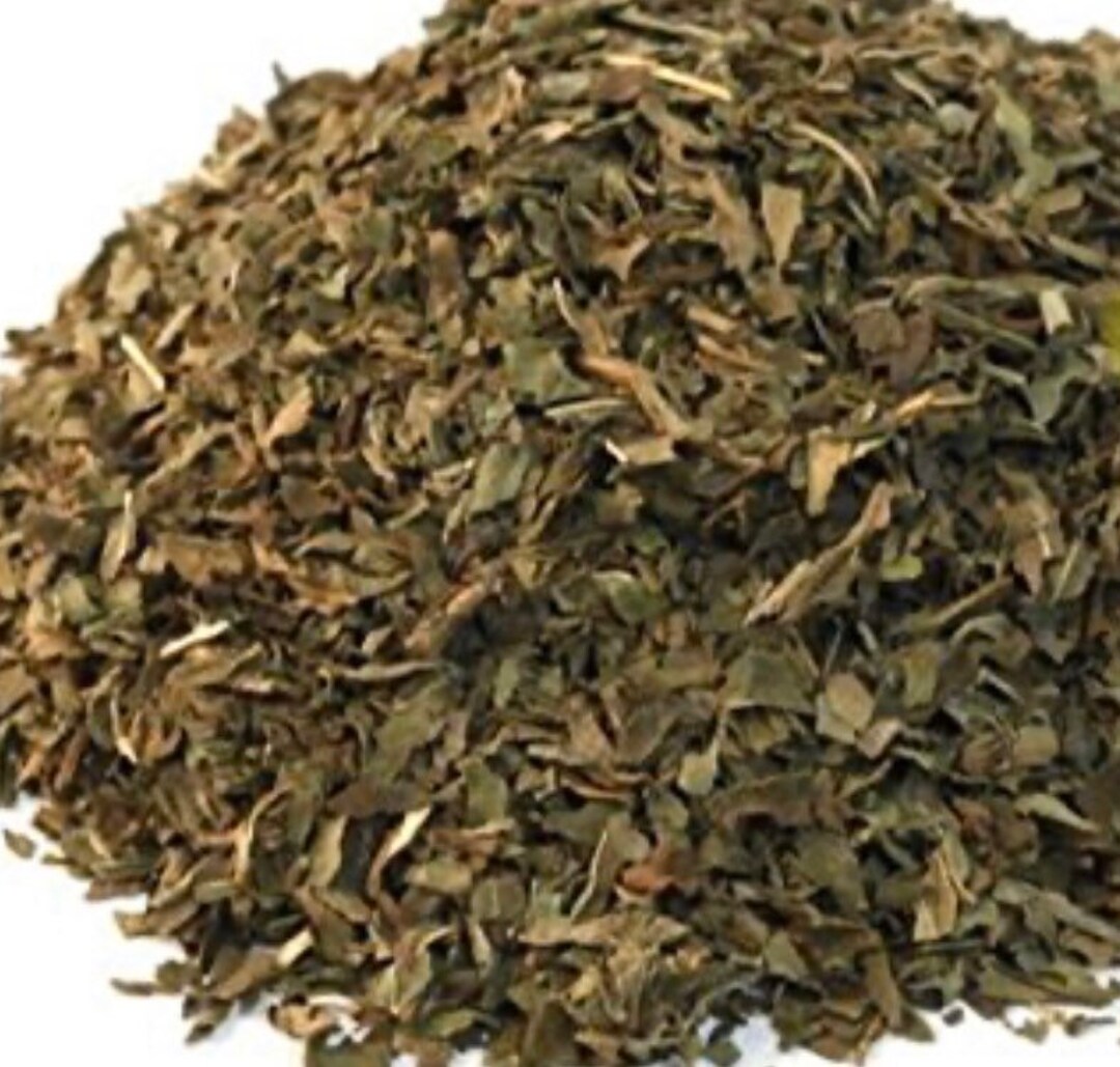 Dry Crushed Mint Leaves .35 Dry Oz Etsy