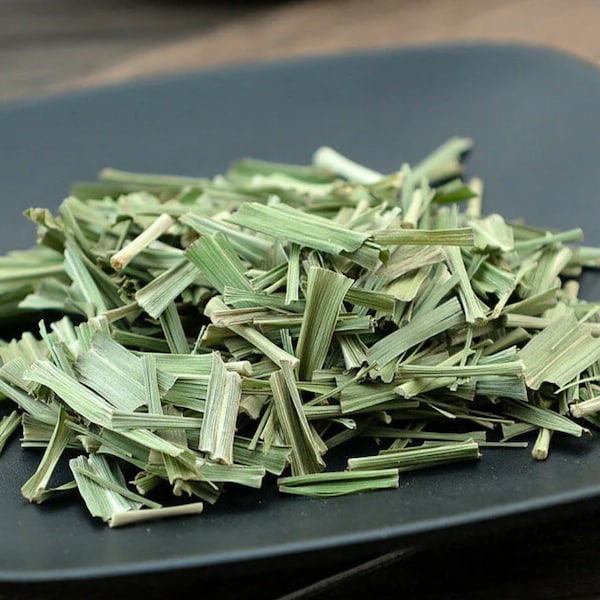 Dried Lemongrass Herb - Organically Grown - dry .35oz