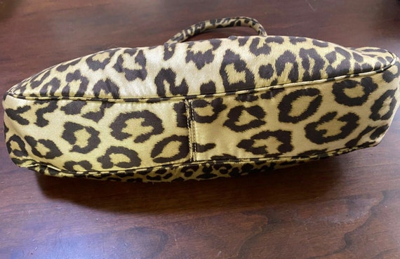 Leopard Print Silk Purse Handbag Banana Republic … - image 3
