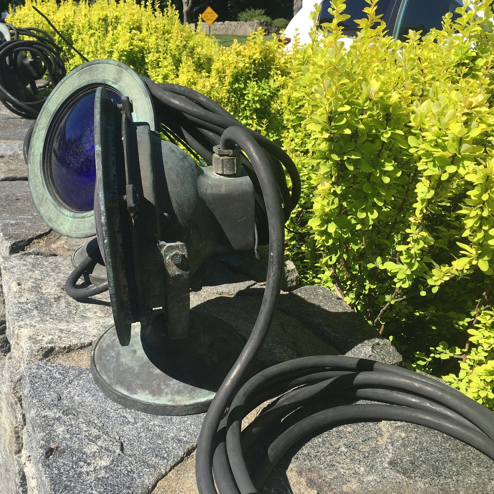 Underwater BLUE Lights Submersible Nautical Marine Vintage Etsy