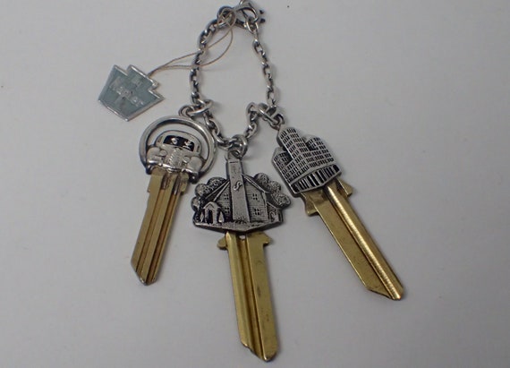 Napier Sterling Keys Set Blanks for Home Car Office Vintage