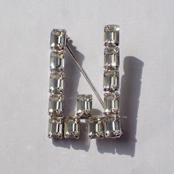 Kramer of New York Sterling W Letter 1940's Initi… - image 2