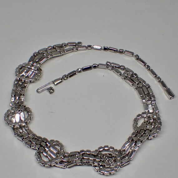 Kramer Clear Rhinestone Necklace Vintage NY – The Jewelry Lady's Store
