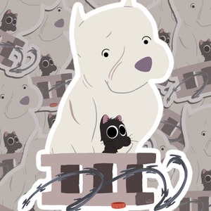 Kitbull Vinyl Sticker image 3