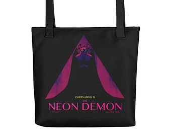 Chernabog Neon Demon Mash-Up Tote Tas