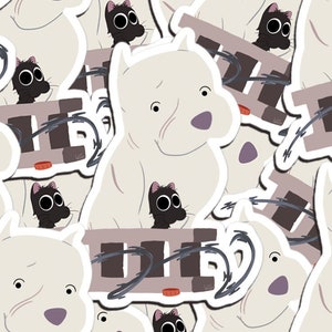 Kitbull Vinyl Sticker image 1